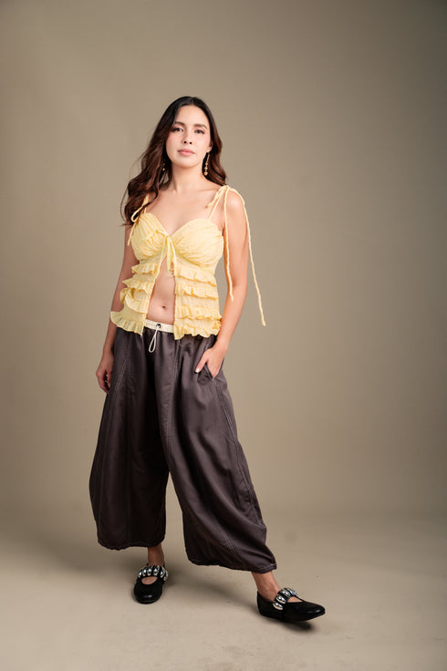 Zen Casuals: Tsuki Barrel Pants